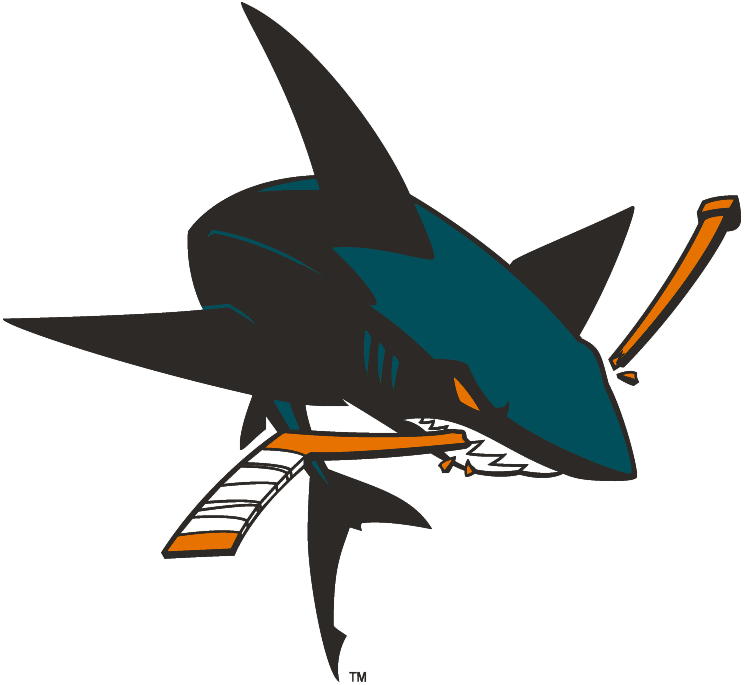 San Jose Sharks 2008 Secondary Logo t shirts DIY iron ons